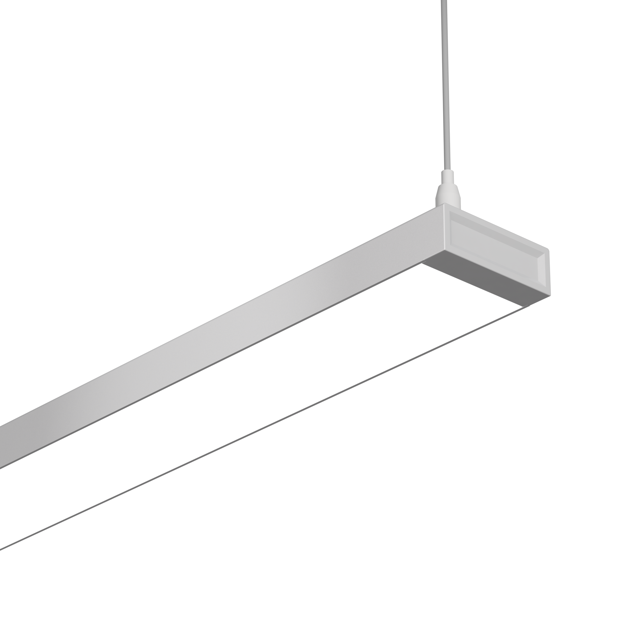 Edge-Lit Low-Profile LED Linear Pendant
EDGESolo 2.75 Pendant is an innovative low-profile LED luminaire designed to provide the perfect direct and indirect light. EDGE products all provide best-in-class efficiency and beam control options. Solo 275 is specification-grade with high lumen per foot, high CRI, and circadian options. Solo 275 incorporates an engineered LED light engine with fully customizable choices for lumen output, CCT, and CRI.