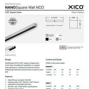 NANOSquare 95 NCO Wall Specification Guide