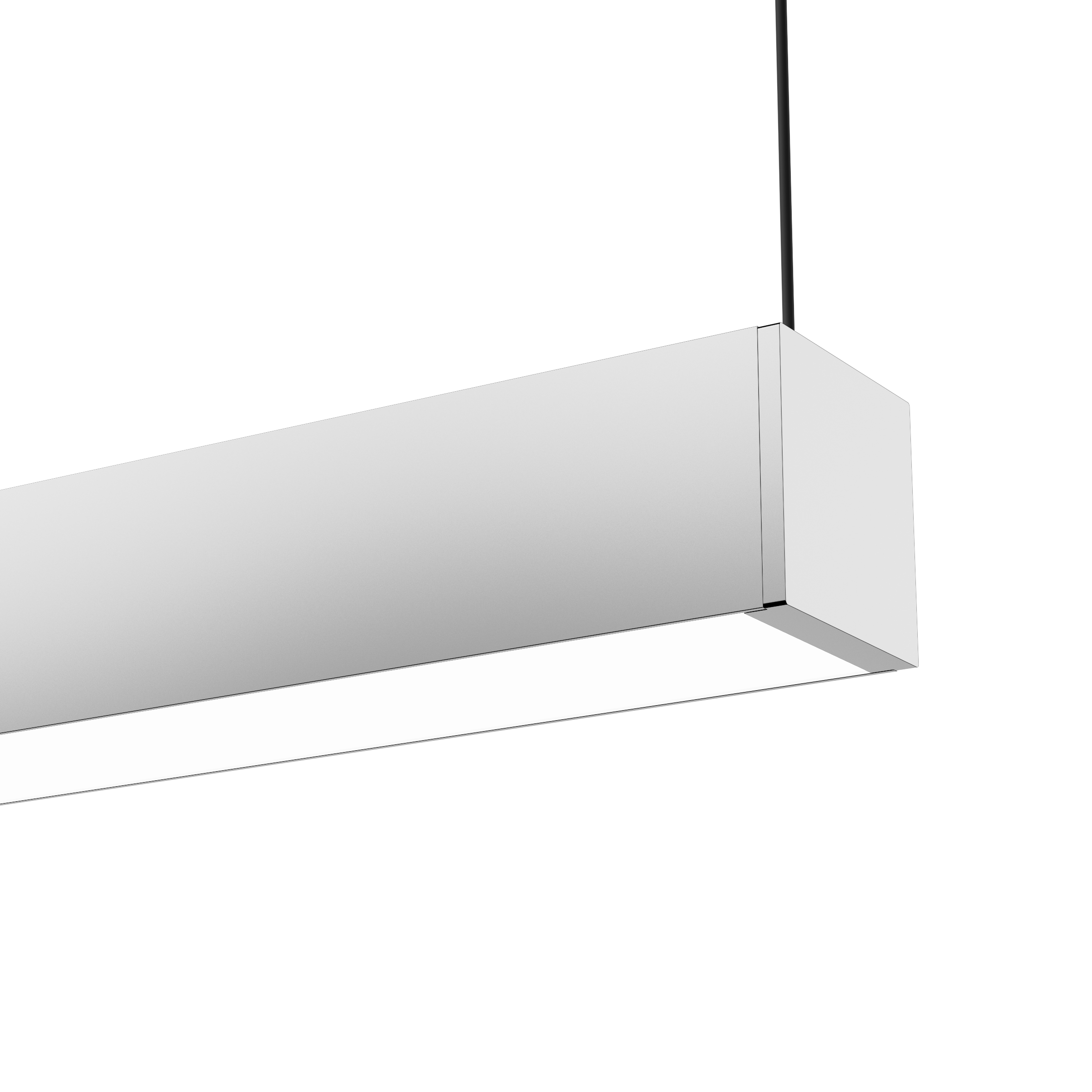 MICROSquare Pendant is a 1.4″ square suspended linear LED light fixture, bringing SmartBeam® capabilities to a scale designed to compliment architectural space. MICROSquare features a remote driver to remove visual bulk.
