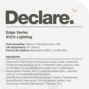 EDGE Series Declare Label