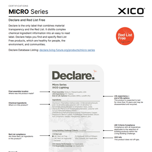 Micro Series Declare Summary