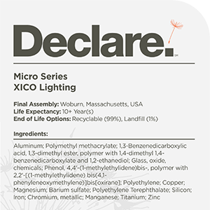 MICRO Series Declare Label