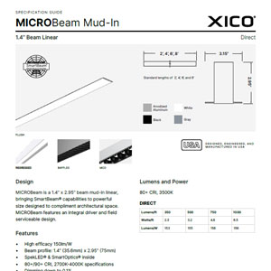 MICROBeam 140 Mud-In Specification Guide