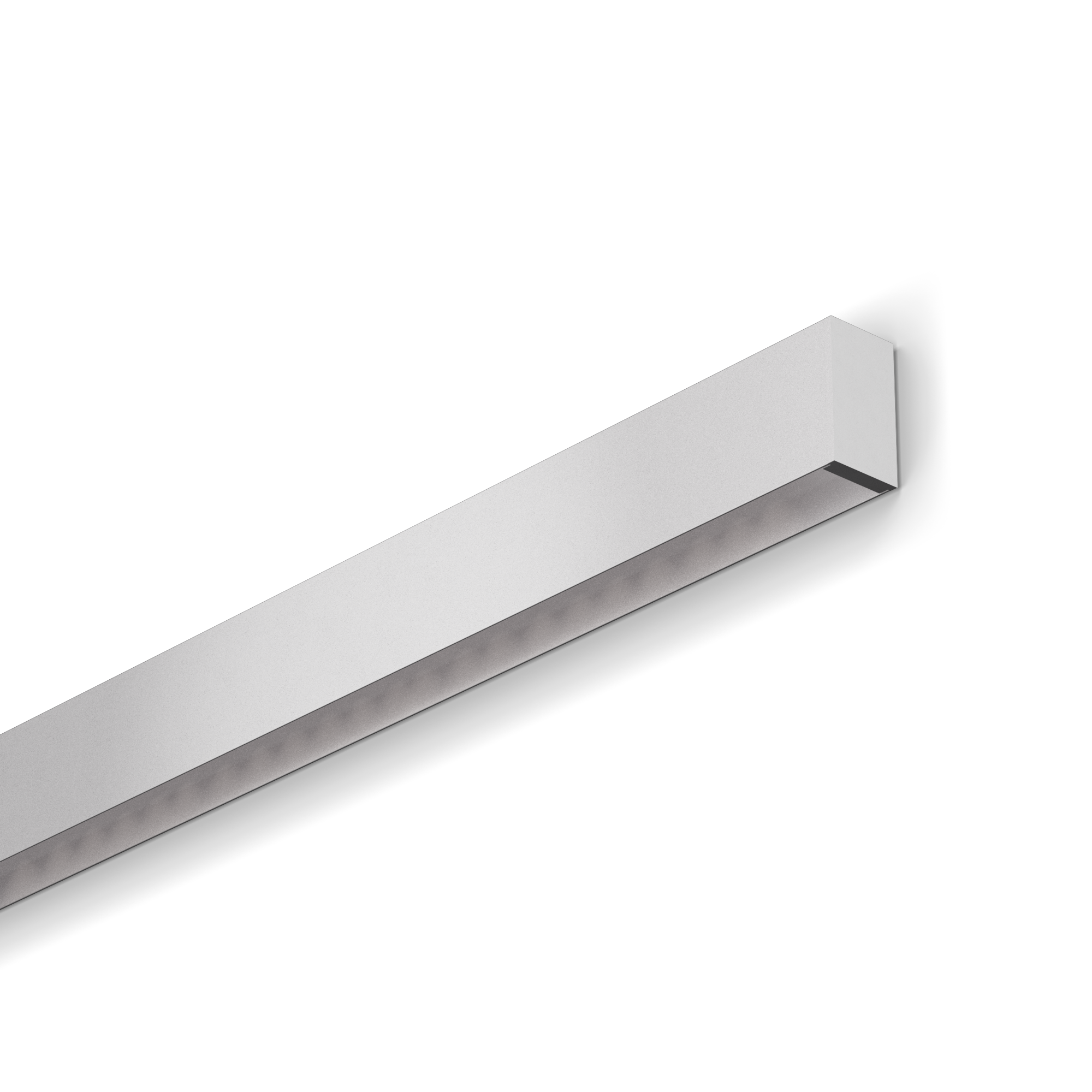 0.95” Ultra-Compact LED Linear
NANOBeam is 0.95” wide, bringing regressed SmartBeam® capabilities to a wall-mounted form factor that complements architectural space. NANOBeam features a remote driver to remove visual bulk. Optional Individual lenses and parabolic reflectors are located below each LED using Nano-Cavity Optics (NCO). For greater comfort, the regulated beam lowers glare and adjusts the light output. These concentrated distributions are ideal for a wide range of task-specific requirements. At cut-off, NCO has a softer appearance, a larger beam spread, and a gradual brightness transition.

 

Beam profile: 0.95” (24mm) x 1.73” (44mm)