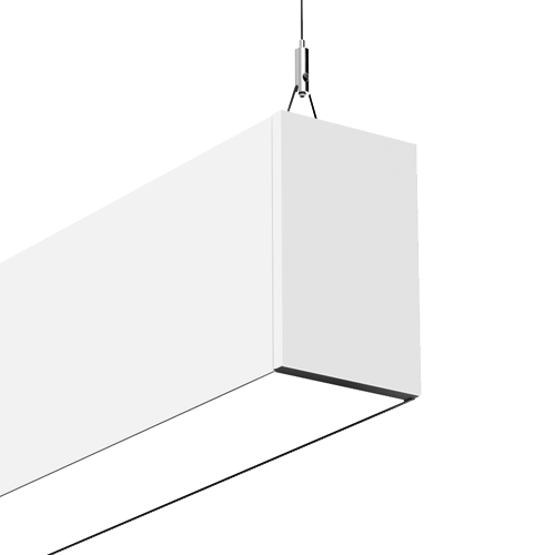 PROBeam 4 brings SmartBeam® capabilities to a 4” form factor with an integral driver providing best-in-class efficiency and beam control options. The PROBeam 2 Pendant is designed to be specification grade with a wide range of beam options, high CRI, and circadian options. The 4