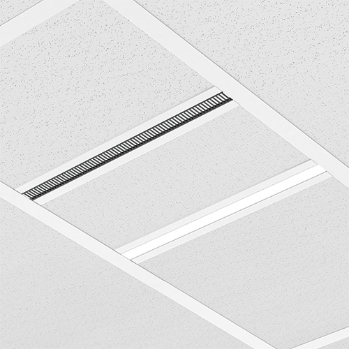 0.95” Compact Linear LED T-Bar Mount
NANOSquare NCO Recessed is a 0.95” recessed slot LED linear light fixture designed for ceiling grid systems. NANOSquare NCO brings SmartBeam® capabilities to a 15/16