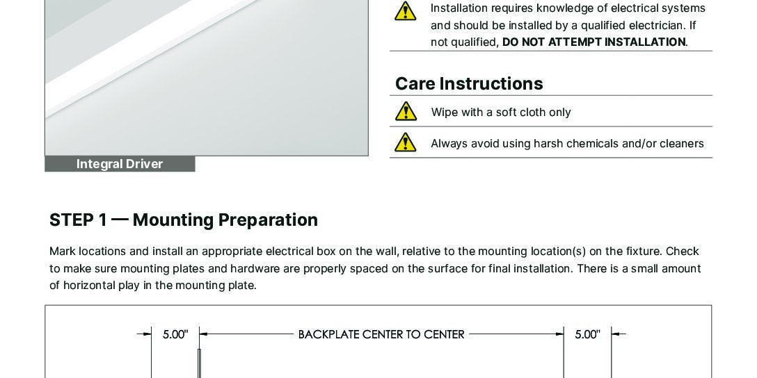 PRO Series Wall Installation Instructions – Xico Lighting