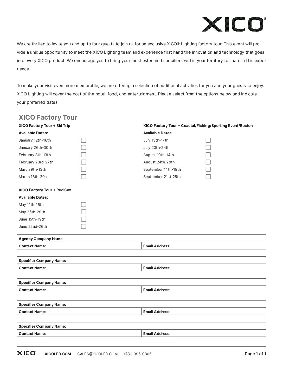 Xico Factory Tour 2026