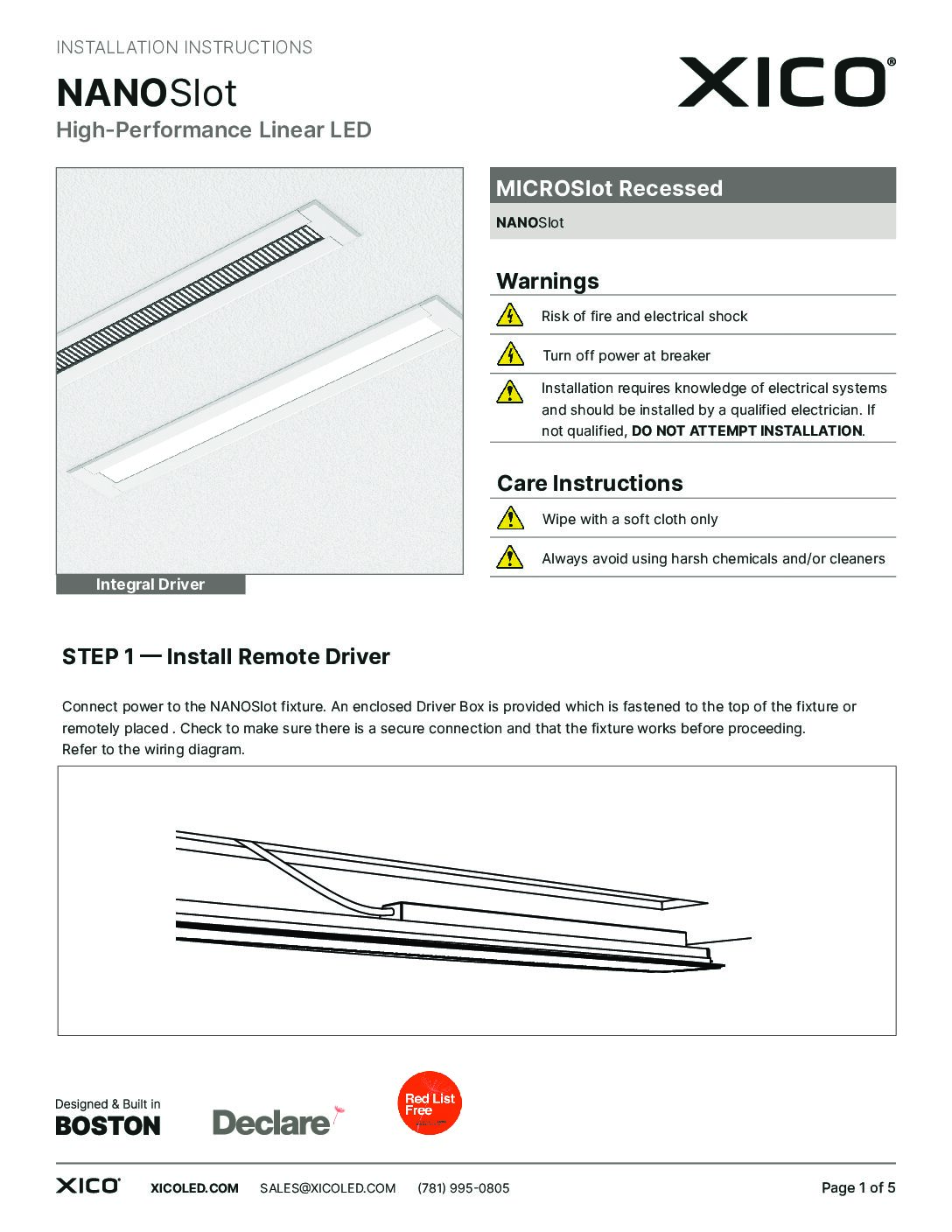 NANOSlot Installation Instructions