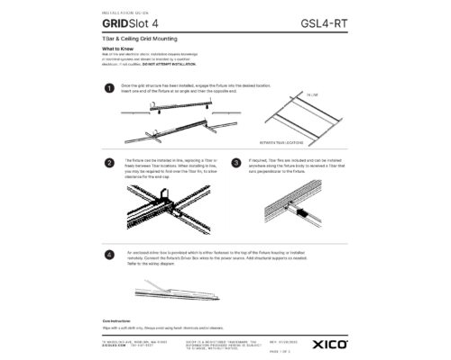 GRIDSlot4 Installation Instructions