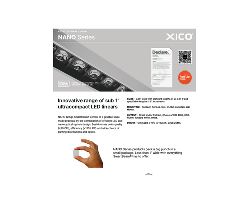 NANO Series Brochure